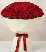 Букет 101 Красная роза Милано в Туголесский Бор