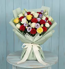 Букет цветов из:  Розы в Туголесский Бор