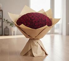 Букет 101 Красная роза в Туголесский Бор