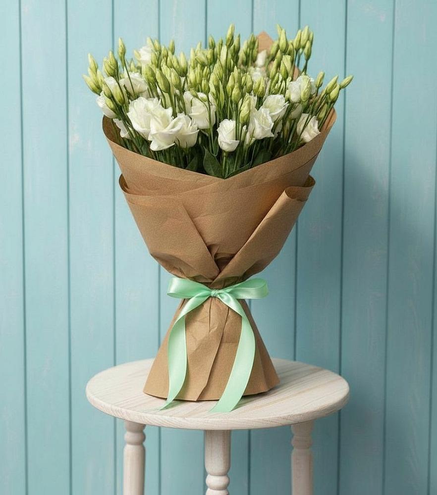 Букет цветов из: Лизиантусы в Туголесский Бор