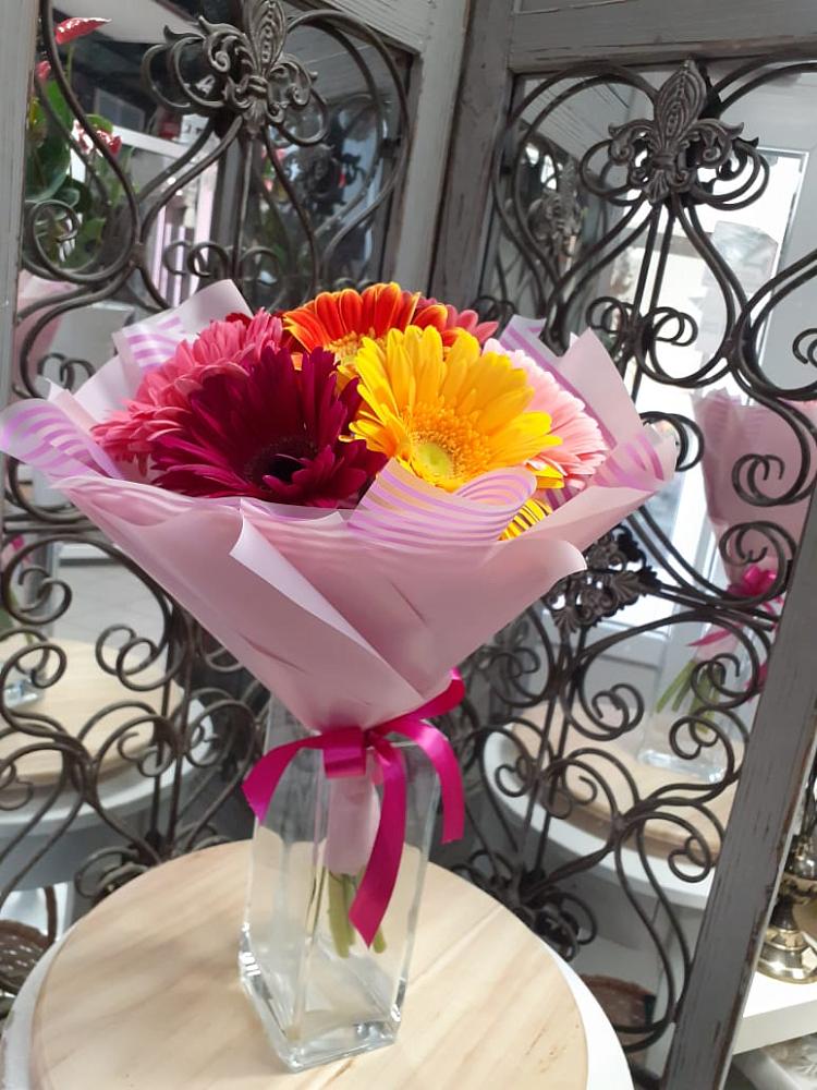 Букет цветов из: Герберы в Туголесский Бор