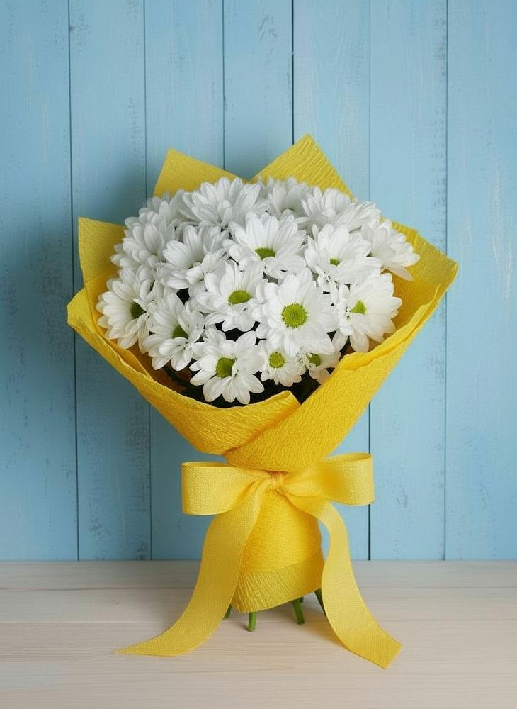 Букет цветов из: Хризантемы в Туголесский Бор