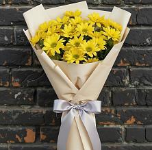 Букет цветов из:  Хризантемы #REPLACE_PRED# Туголесский Бор