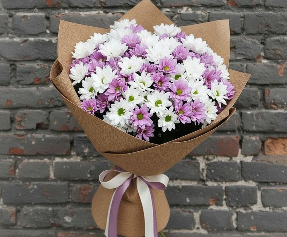 Букет цветов из: Хризантемы в Туголесский Бор