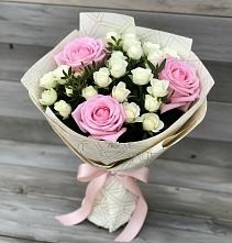 Букет цветов из:  Розы #REPLACE_PRED# Туголесский Бор