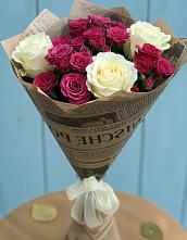 Букет цветов из:  Розы в Туголесский Бор