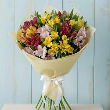 Букет цветов из:  Альстромерии в Туголесский Бор