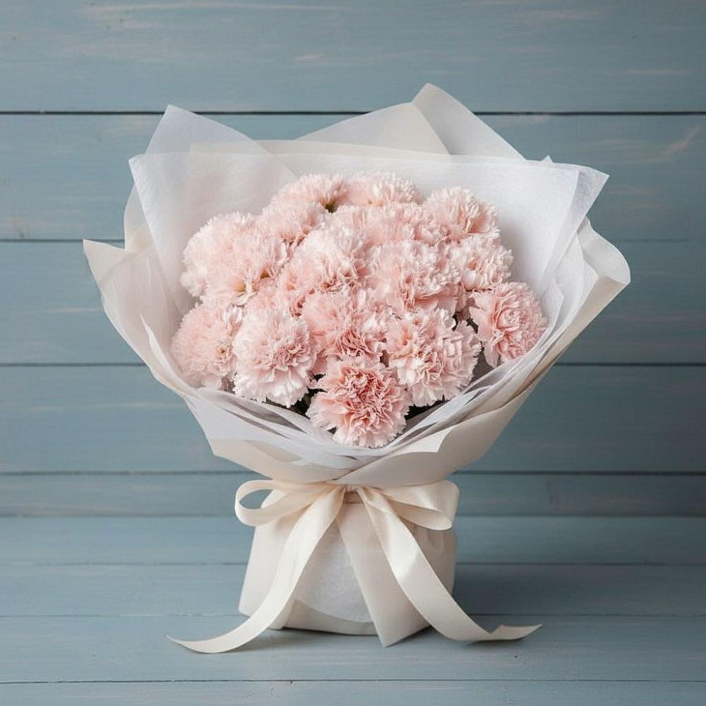 Букет цветов из: Гвоздики в Туголесский Бор