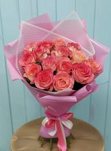 Букет 15 Розовых роз Равель #REPLACE_PRED# Туголесский Бор