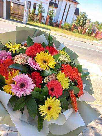 Букет цветов из: Герберы в Туголесский Бор