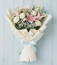 Букет цветов из:  Лилии в Туголесский Бор